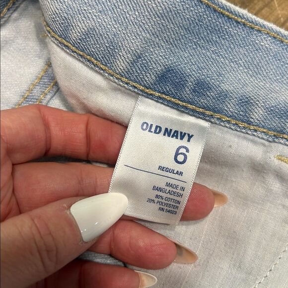 Old Navy Diva Jean shorts size 6 - Picture 3 of 8